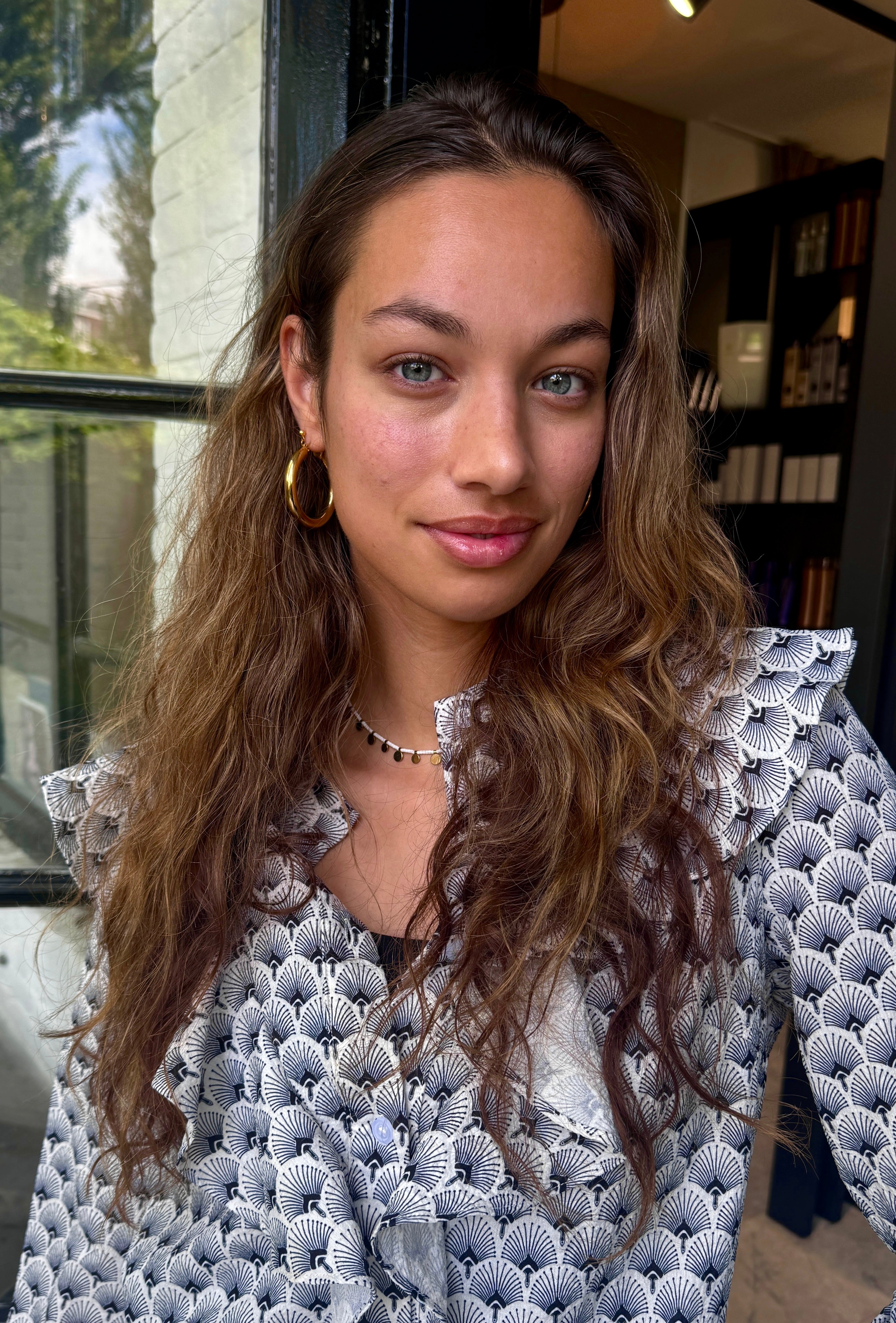 Before hair color at BRUSH Amsterdam