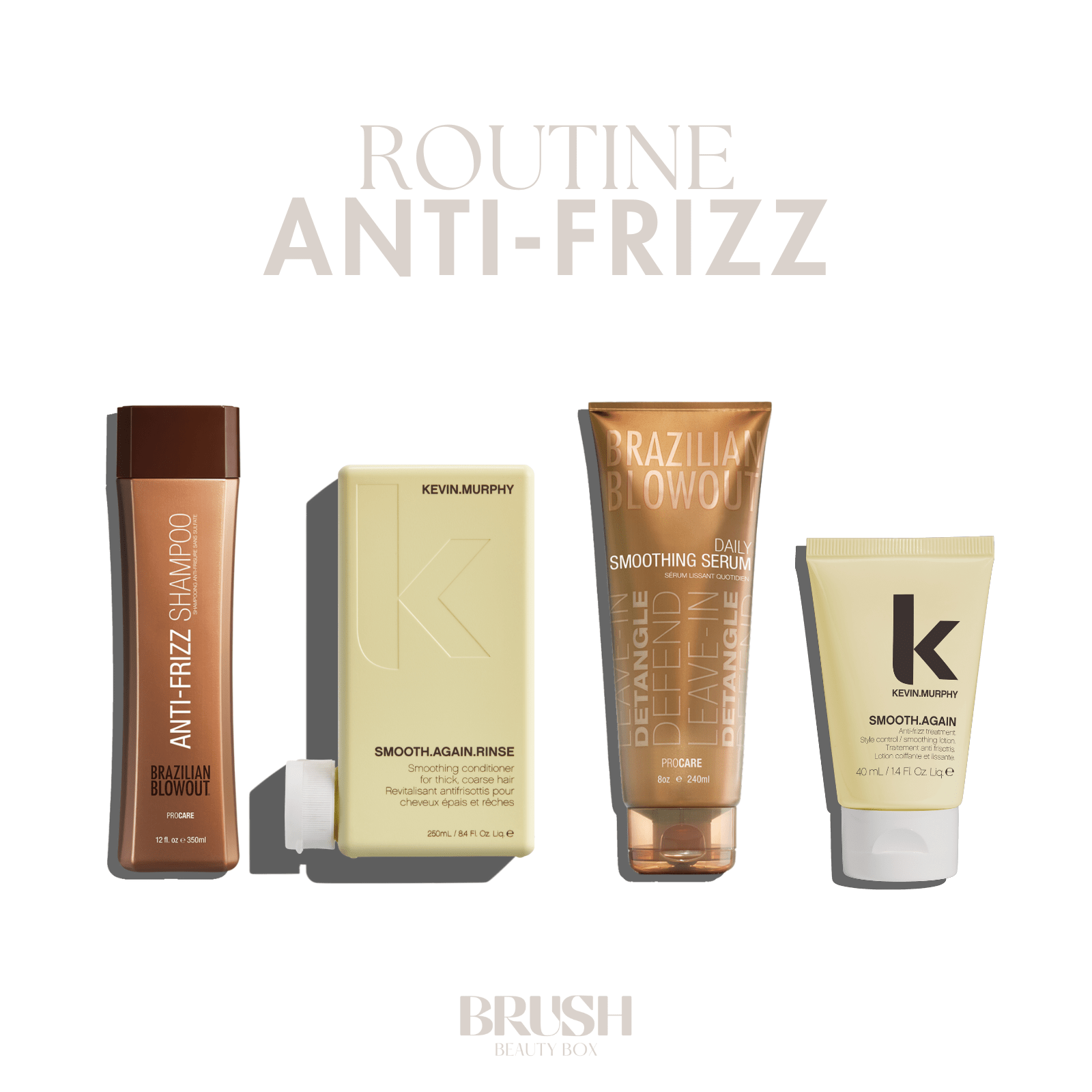 BRUSH BRUSH BEAUTY BOX - ANTI - FRIZZ - ESSENTIALS BRUSH BEAUTY BOX - small - BRUSH