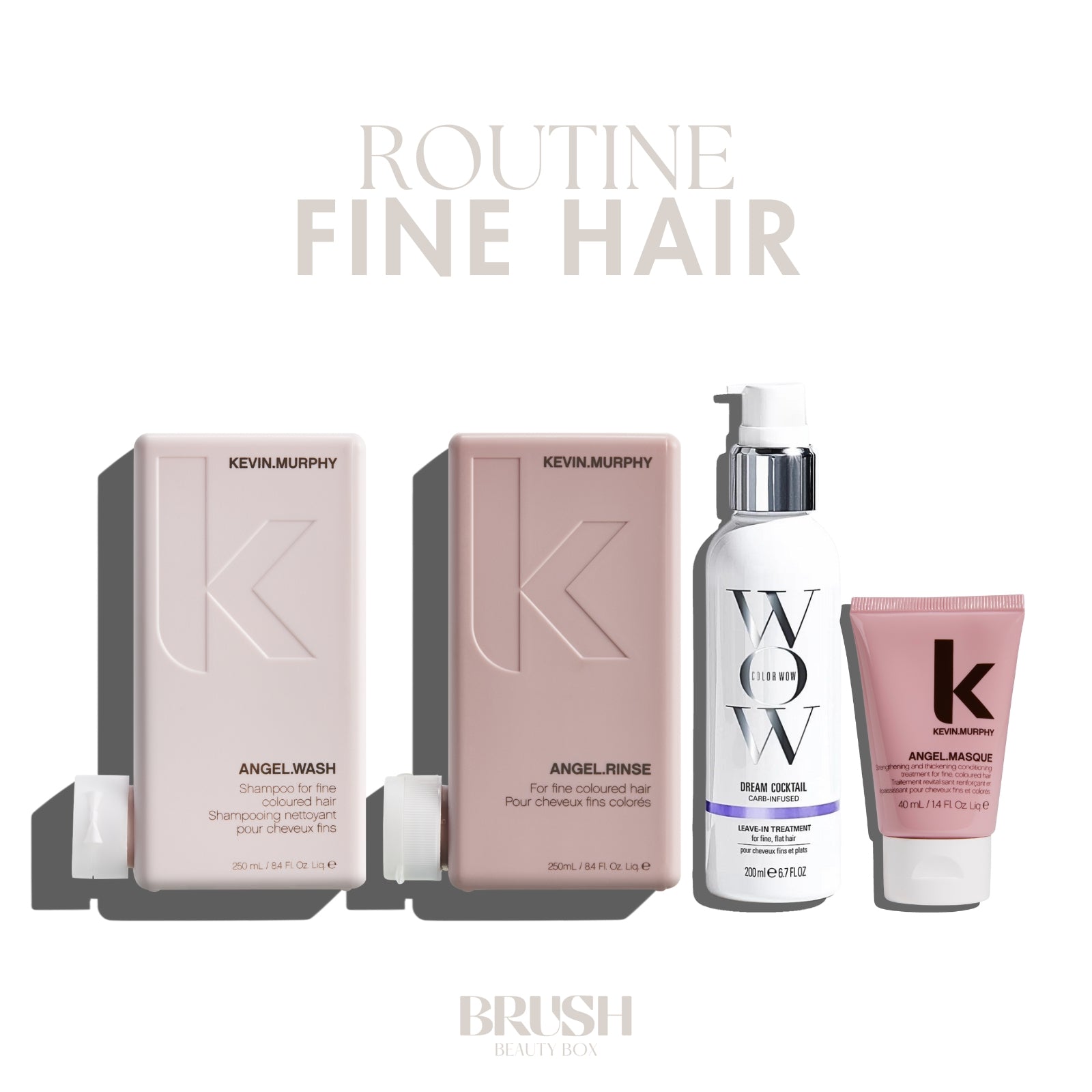 BRUSH BRUSH BEAUTY BOX - FINE HAIR - ESSENTIALS BRUSH BEAUTY BOX - small - BRUSH