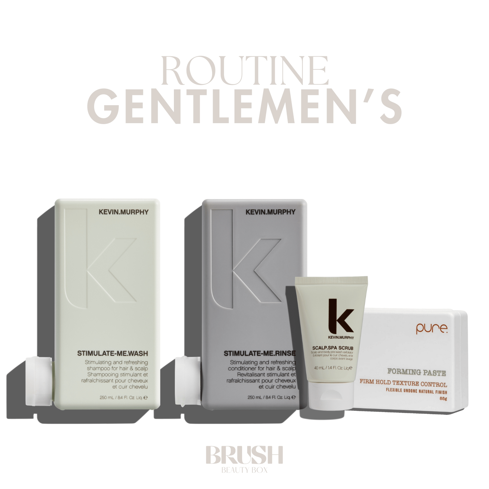 BRUSH BRUSH BEAUTY BOX - GENTLEMENS - ESSENTIALS BRUSH BEAUTY BOX - small - BRUSH