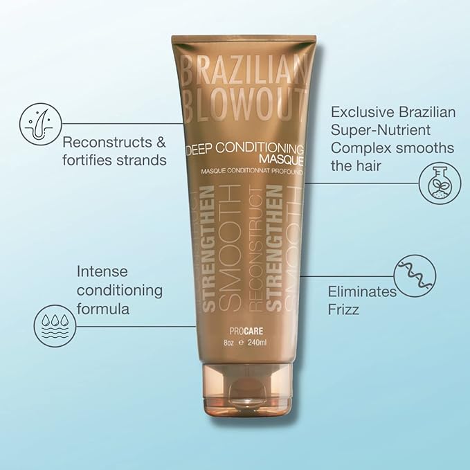 BRAZILIAN BLOWOUT DEEP CONDITIONING MASQUE Mask - BRUSH