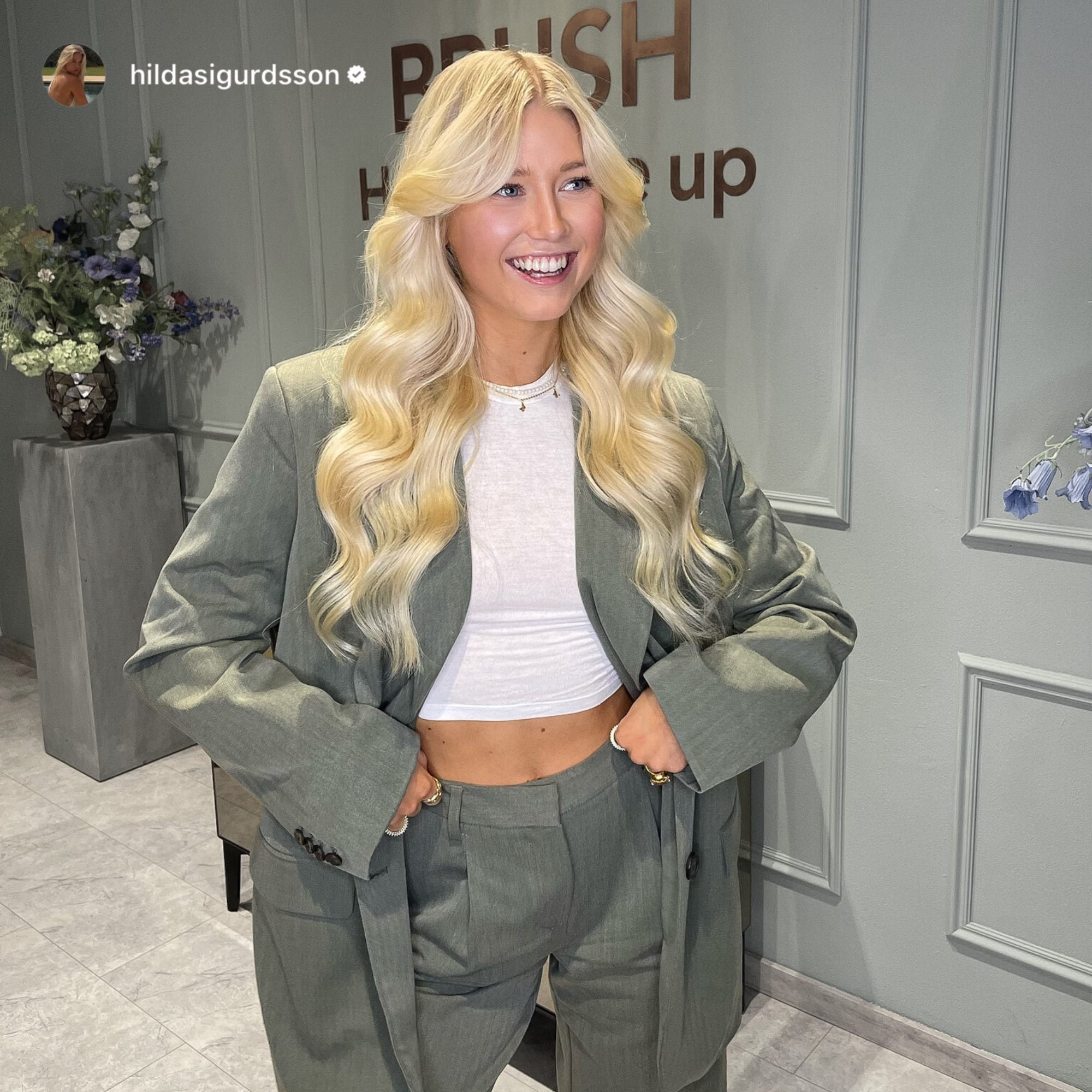 Influencer Hilda Sigurdsson at BRUSH Amsterdam
