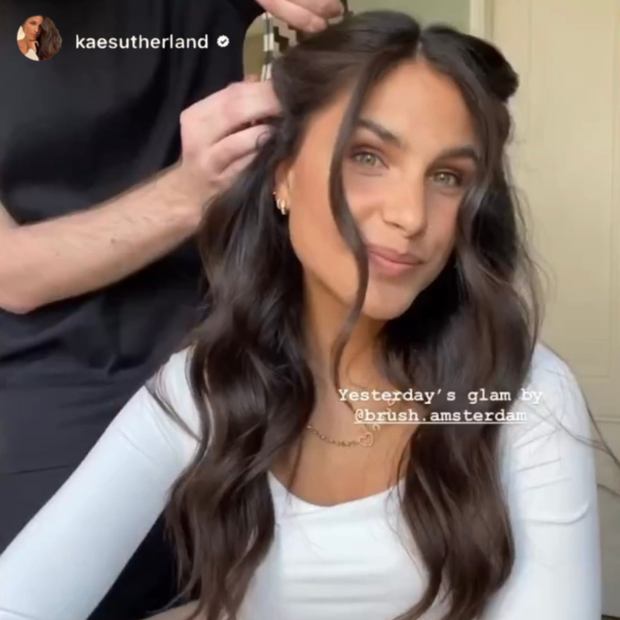 Influencer Kae Sutherland at BRUSH Amsterdam