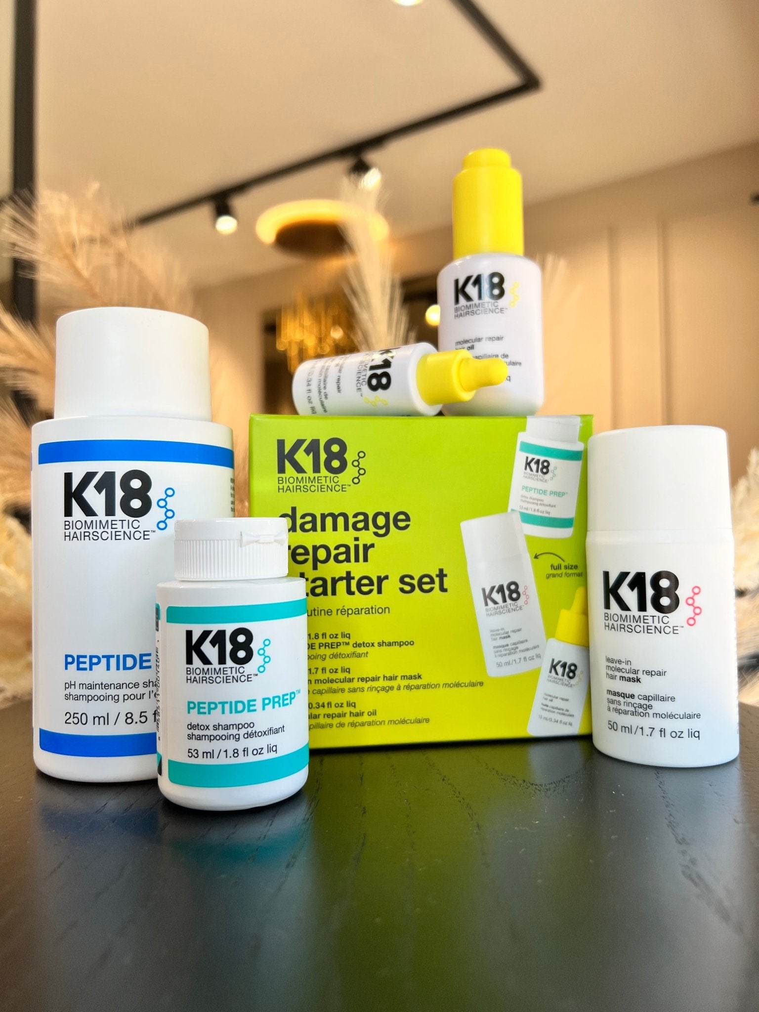 K18 K18 DAMAGE REPAIR STARTER SET Bond builder - BRUSH