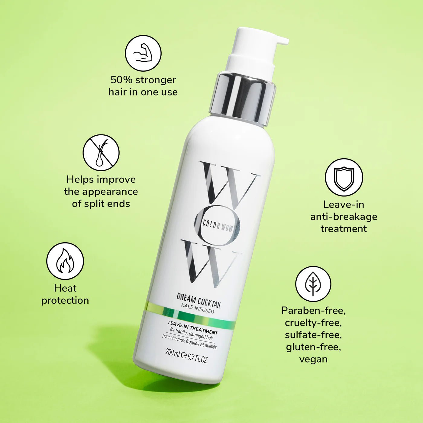 COLOR WOW KALE COCKTAIL styling cream - BRUSH