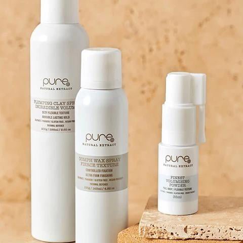 PURE PLUMPING CLAY SPRAY styling spray - BRUSH