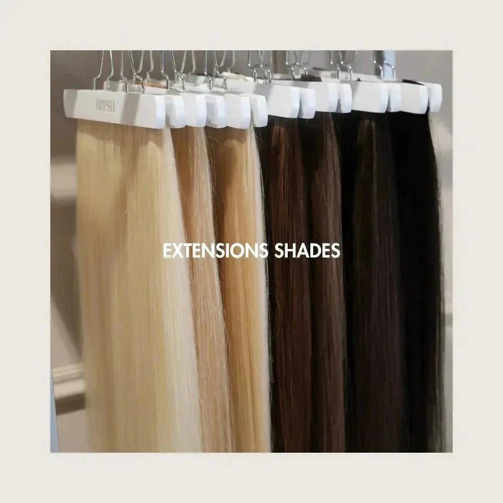 Hair Extension Shade Matching: How to Find Your Perfect Color - BRUSH