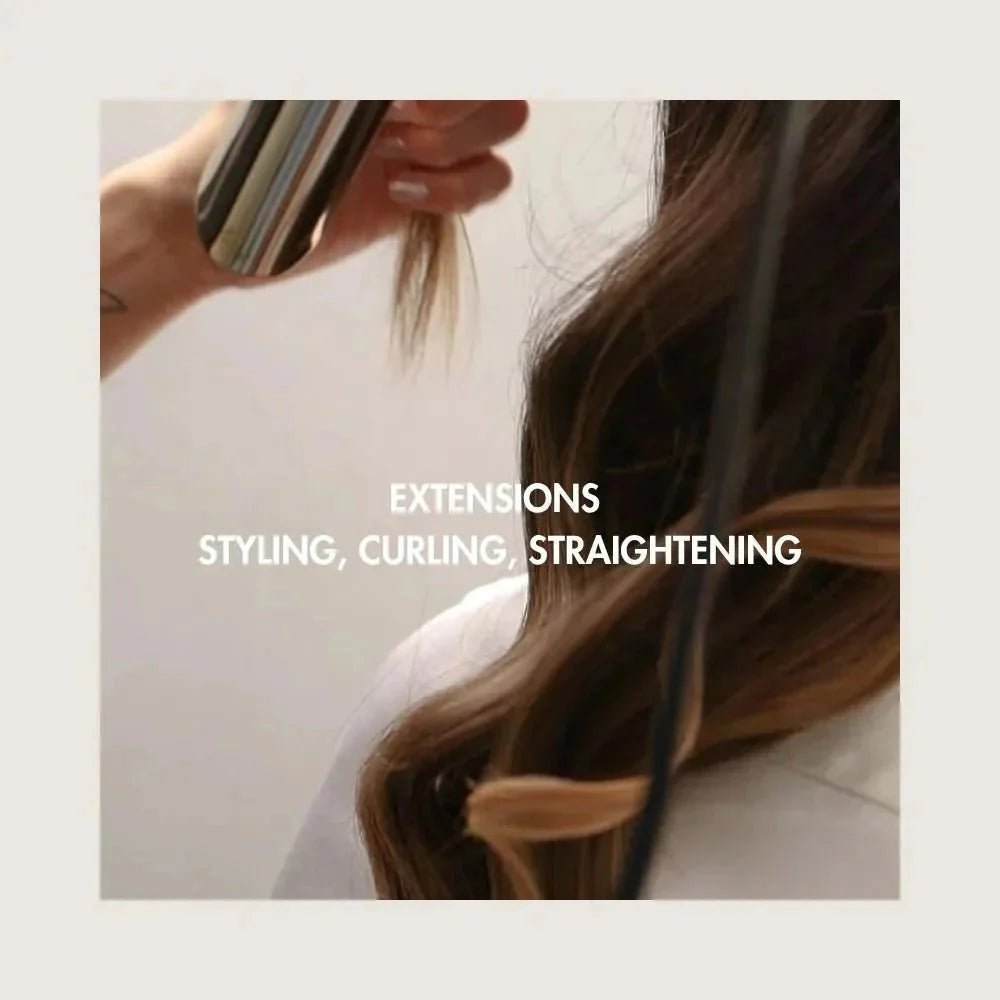 How to Curl, Straighten & Style Hair Extensions Safely - BRUSH