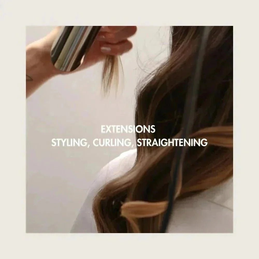 How to Curl, Straighten & Style Hair Extensions Safely - BRUSH