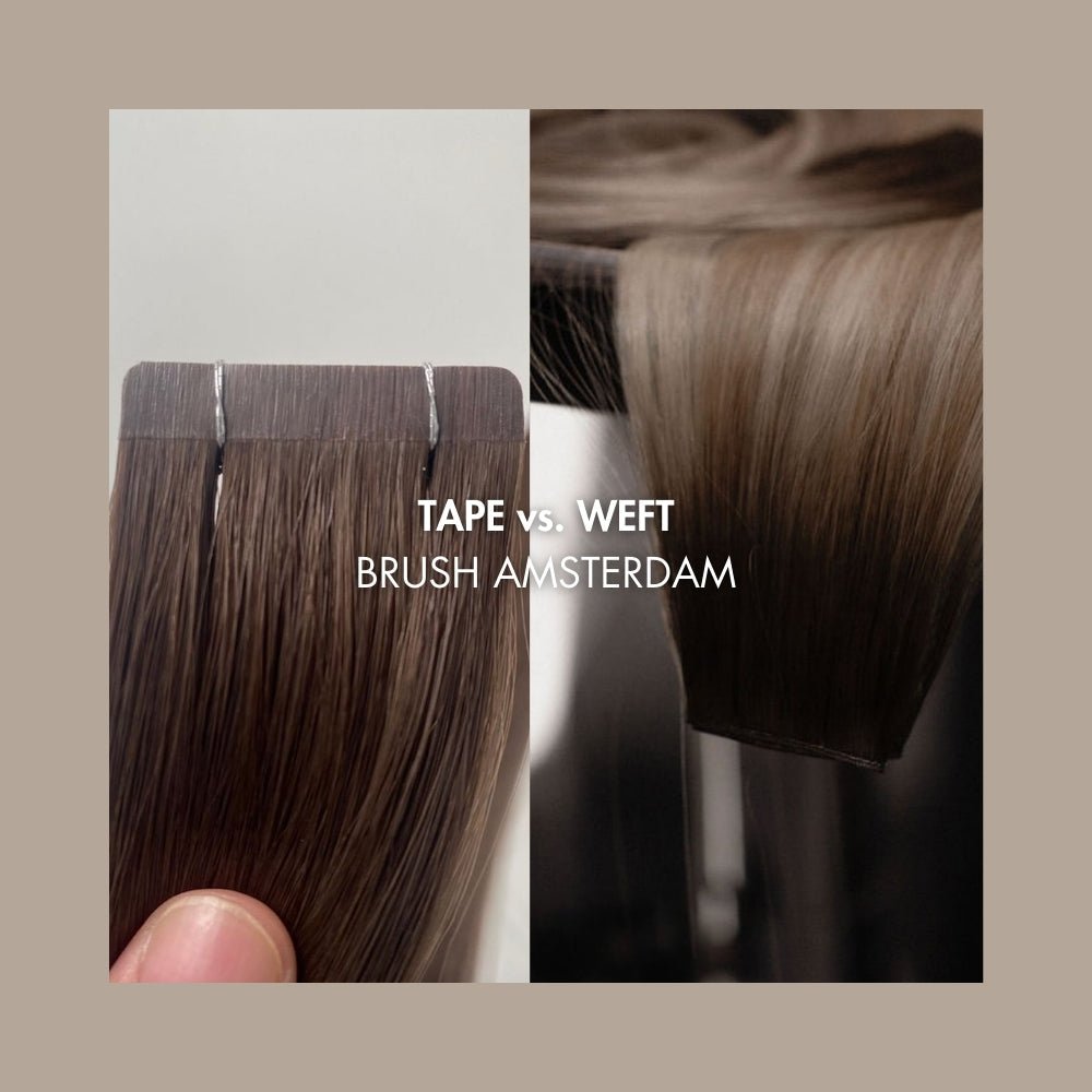 Tape Extensions vs Weft Extensions: Which Is Better? - BRUSH