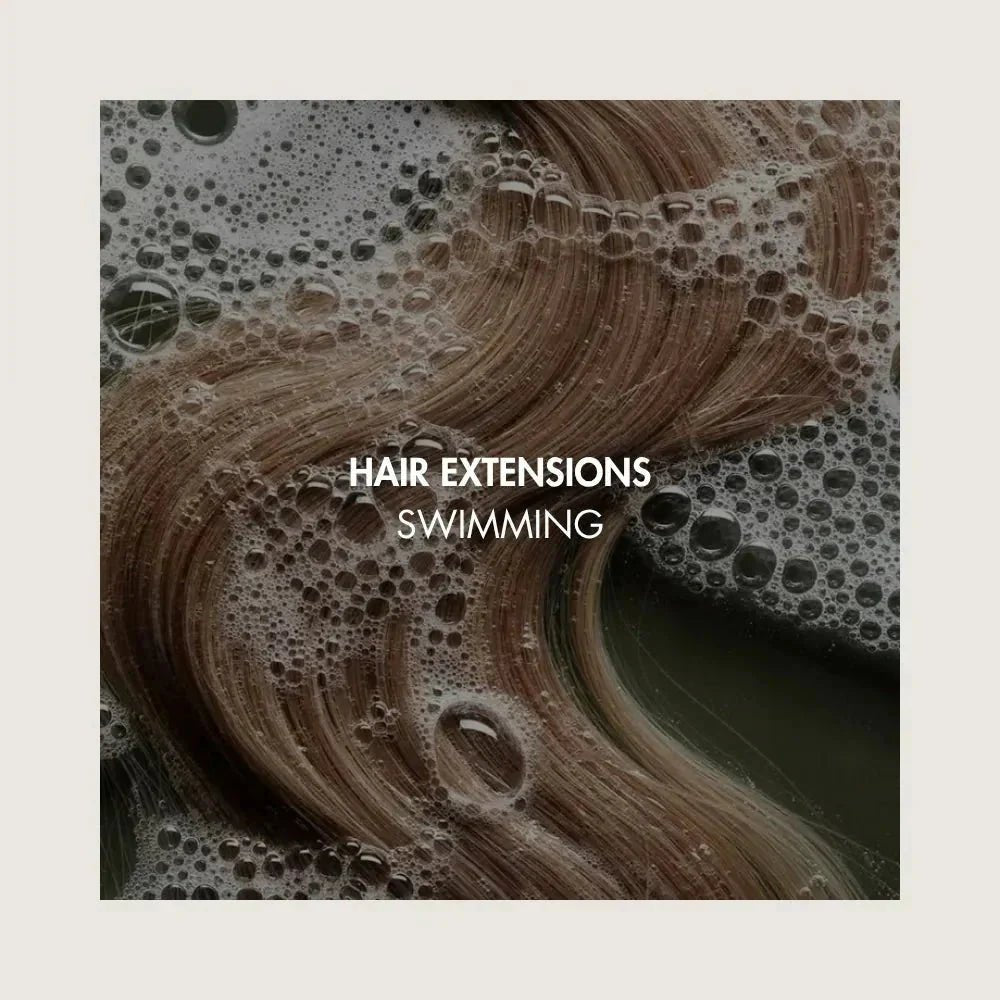 The best way to swim with hair extensions - BRUSH