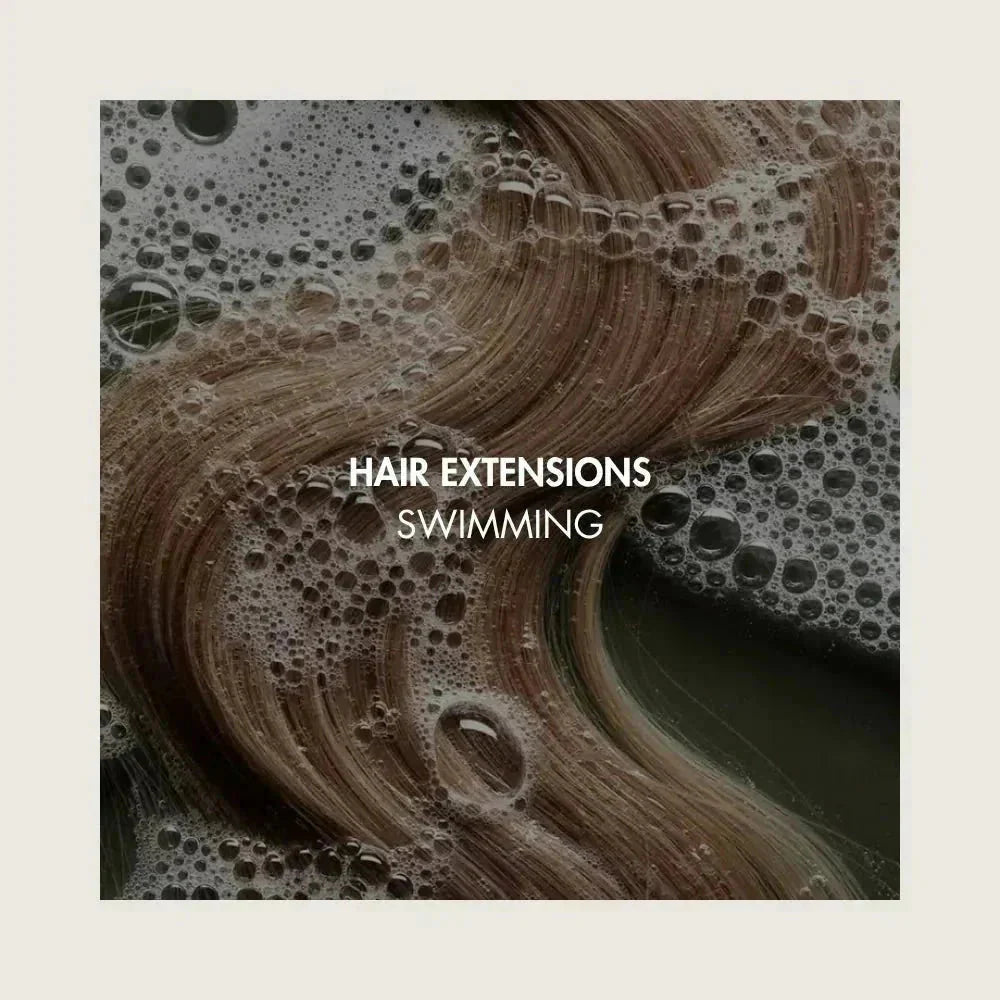 The best way to swim with hair extensions - BRUSH