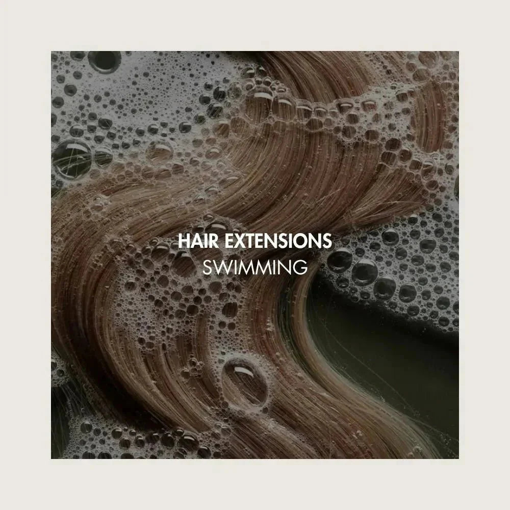 The best way to swim with hair extensions - BRUSH