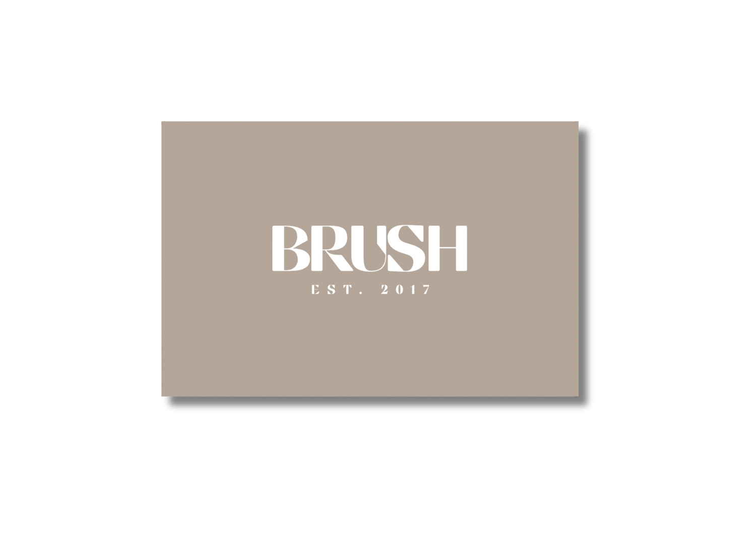 GIFT CARD - BRUSH