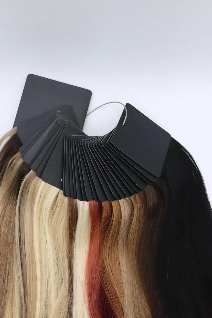 Hair extensions colors at BRUSH Amsterdam