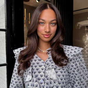 After hair color, gloss, toner service at BRUSH Amsterdam