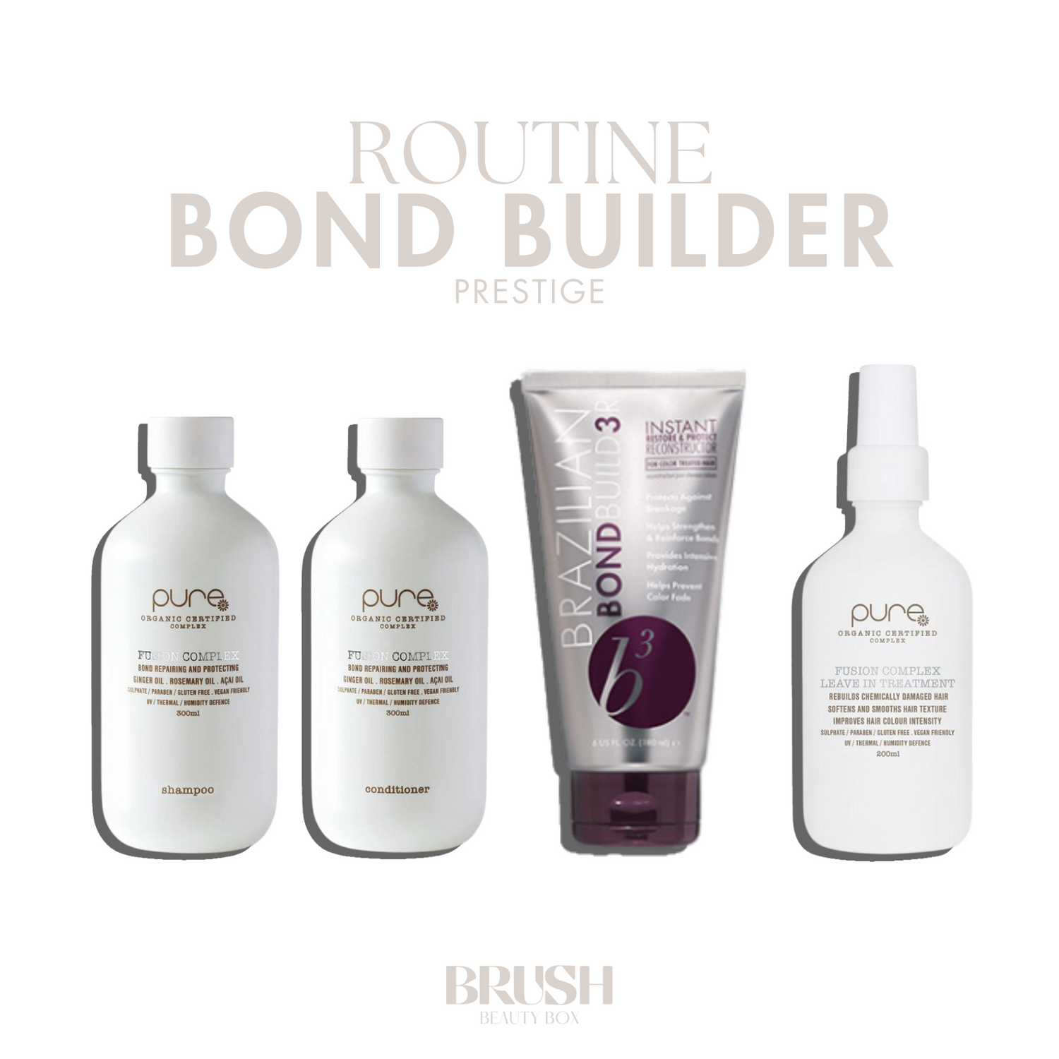 BRUSH BEAUTY BOX - BOND BUILDER - PRESTIGE