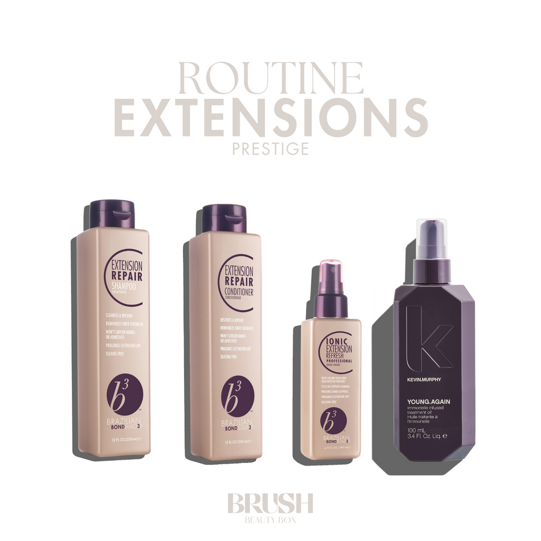 BRUSH BEAUTY BOX - EXTENSIONS - PRESTIGE