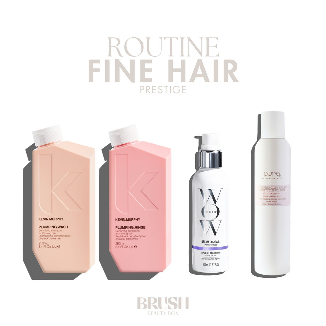 BRUSH BEAUTY BOX - FINE HAIR - PRESTIGE