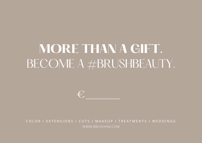 BRUSH GIFT CARD