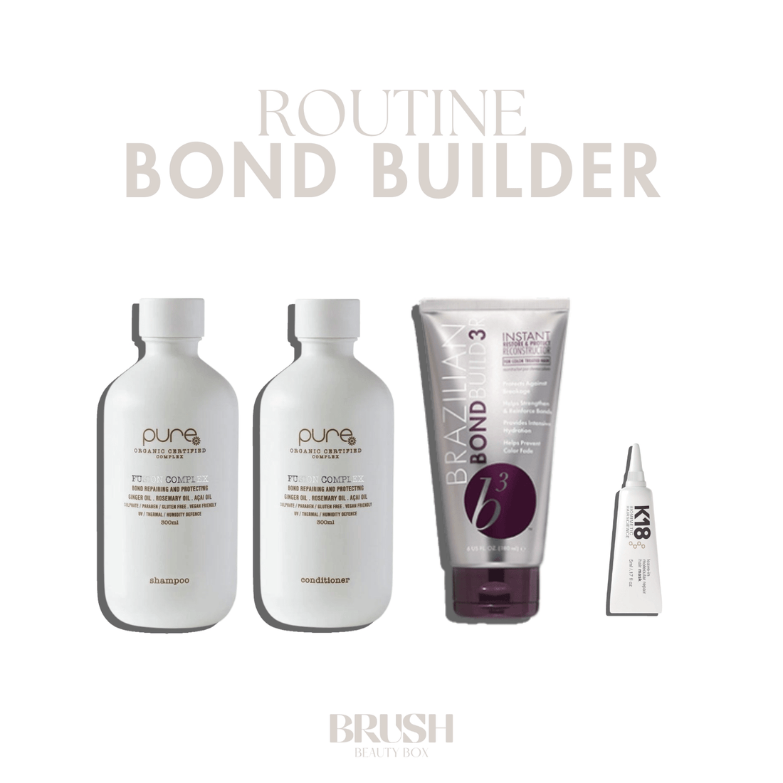 BRUSH BRUSH BEAUTY BOX - BOND BUILDER - ESSENTIALS BRUSH BEAUTY BOX - small - BRUSH