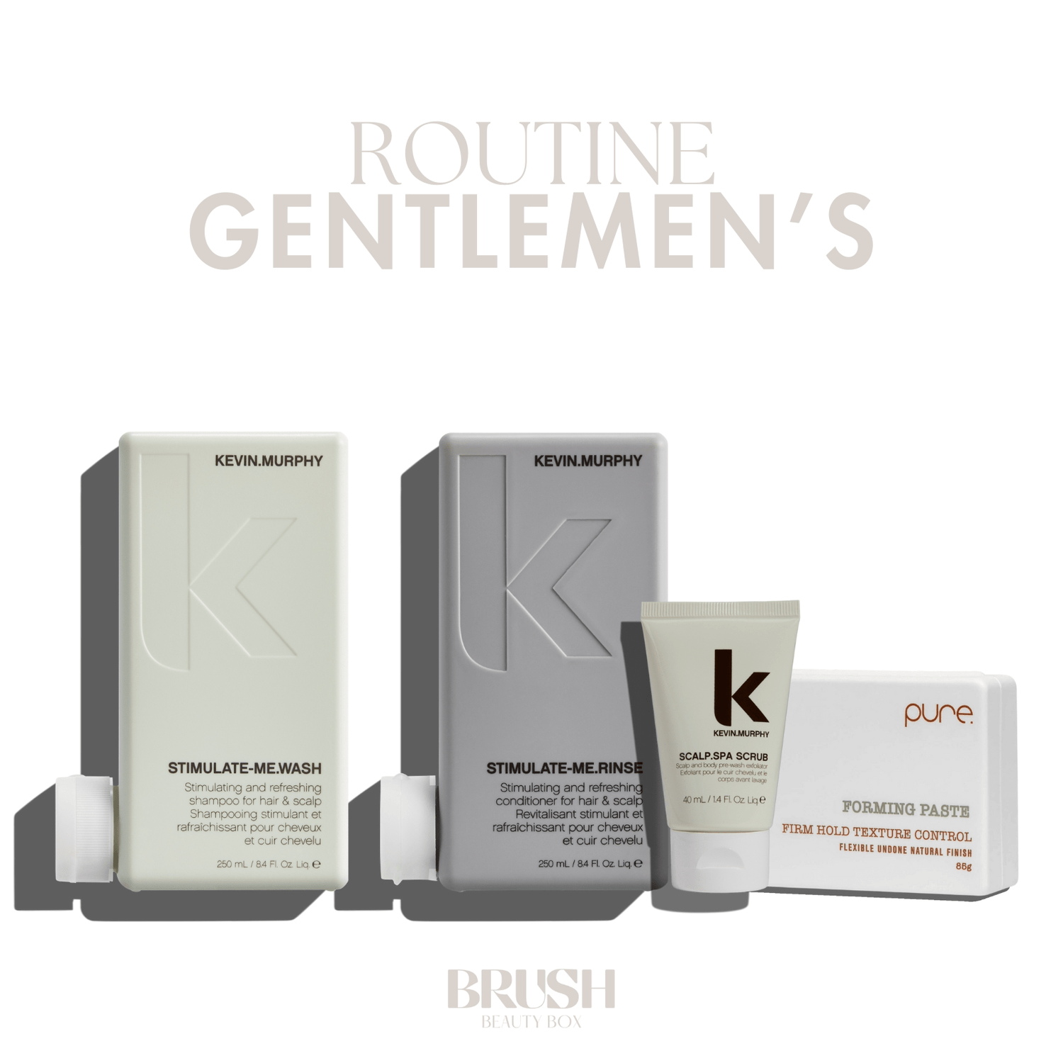 BRUSH BRUSH BEAUTY BOX - GENTLEMENS - ESSENTIALS BRUSH BEAUTY BOX - small - BRUSH