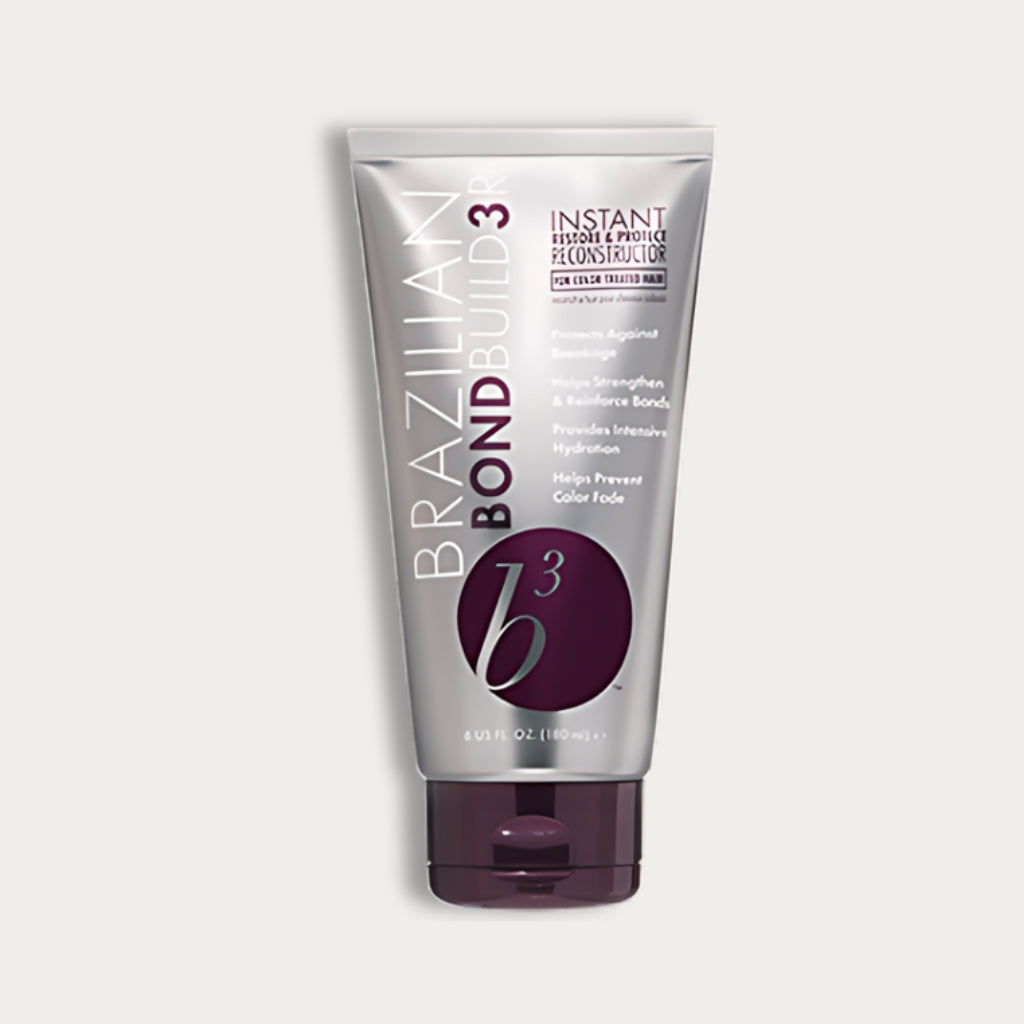 The Brazilian Bond Builder Instant Reconstructor Hair Mask is designed to repair and strengthen damaged hair, rebuilding broken bonds for healthier, more resilient hair.
