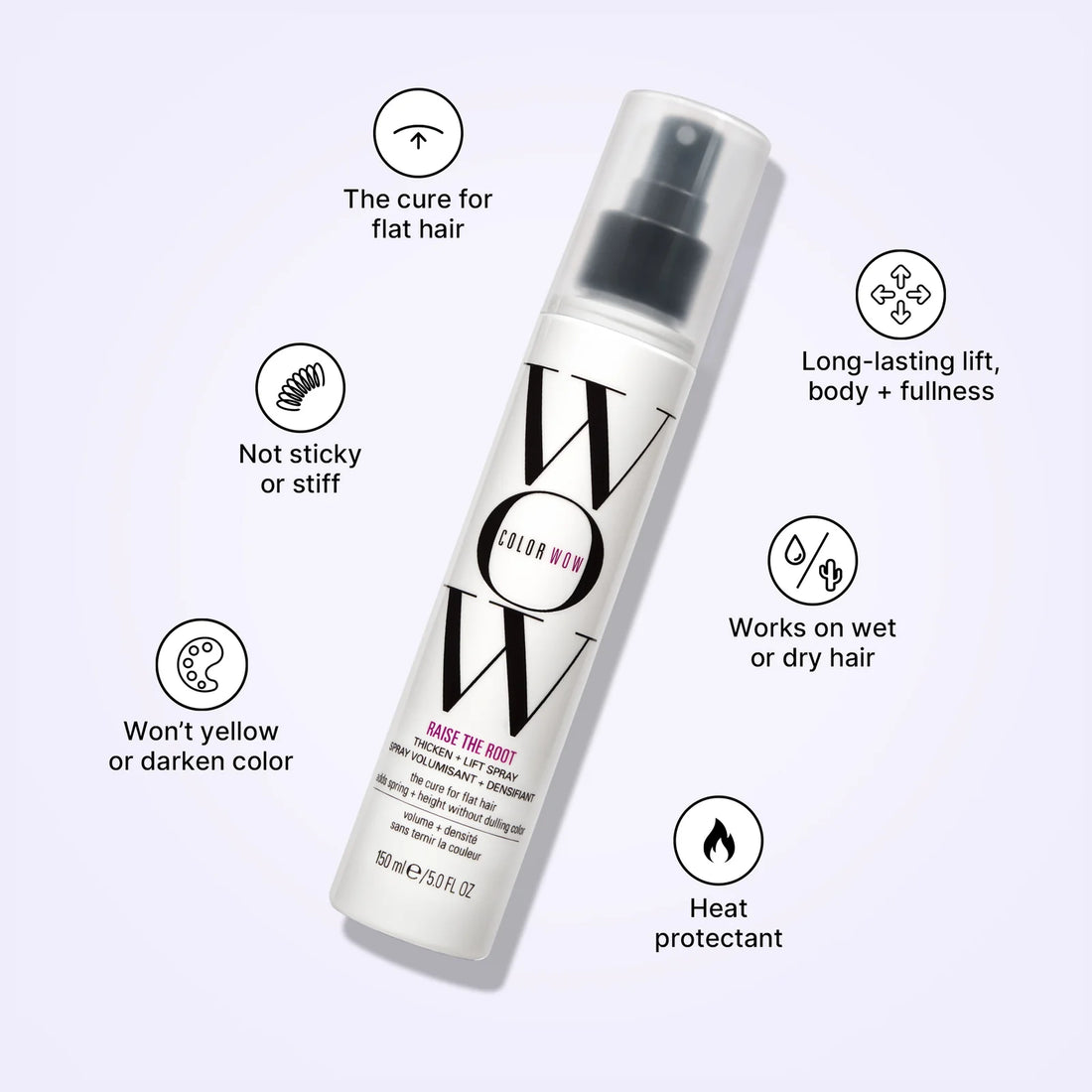 Speed Dry – Fast-drying spray that reduces drying time while adding shine and protecting hair from heat damage for a smooth, frizz-free finish.