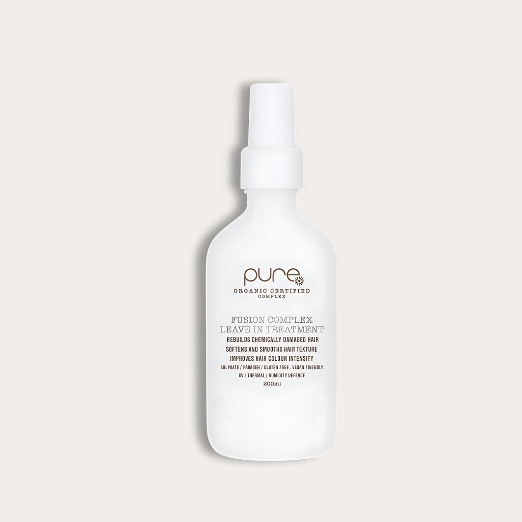 Pure Fusion Complex Spray Treatment: Repairs and protects damaged hair, restores shine, and strengthens for healthier, vibrant hair. Suitable for all hair types.