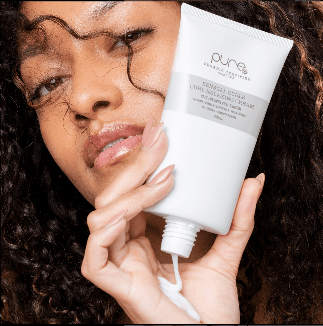 PURE SENSUAL CURLS CREAM styling cream - BRUSH