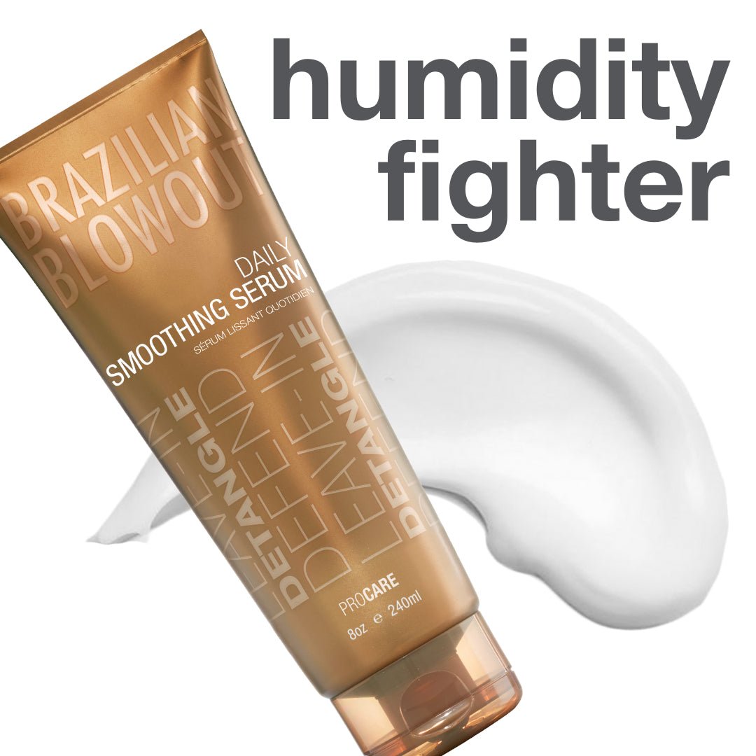 BRAZILIAN BLOWOUT SMOOTHING SERUM styling cream - BRUSH