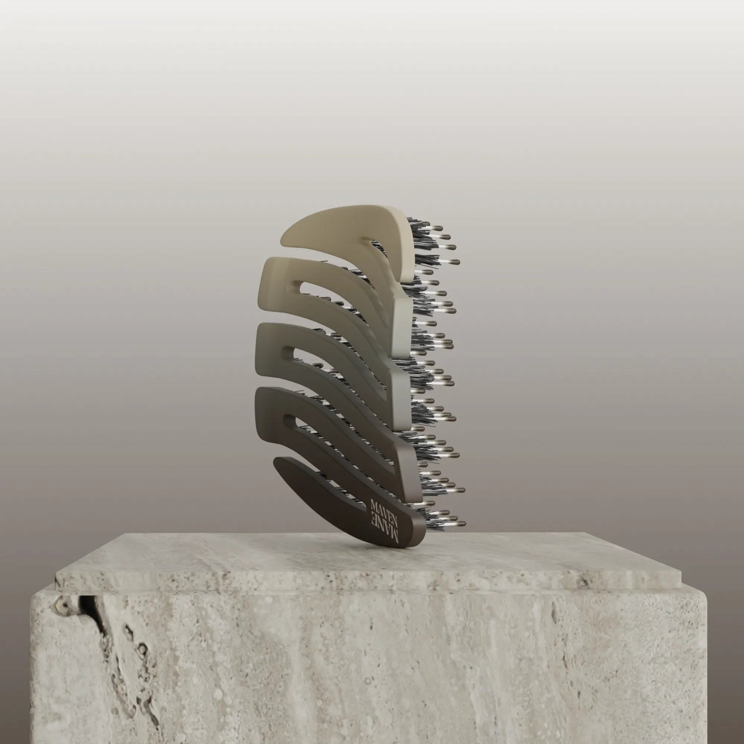 MANE MAVEN The Zigzag Travel Hairbrush - BRUSH